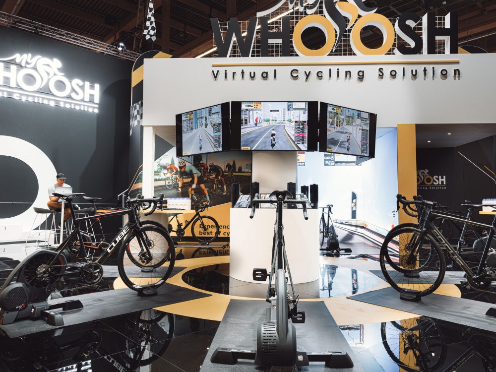 MyWhoosh Exhibition Stand | Eurobike