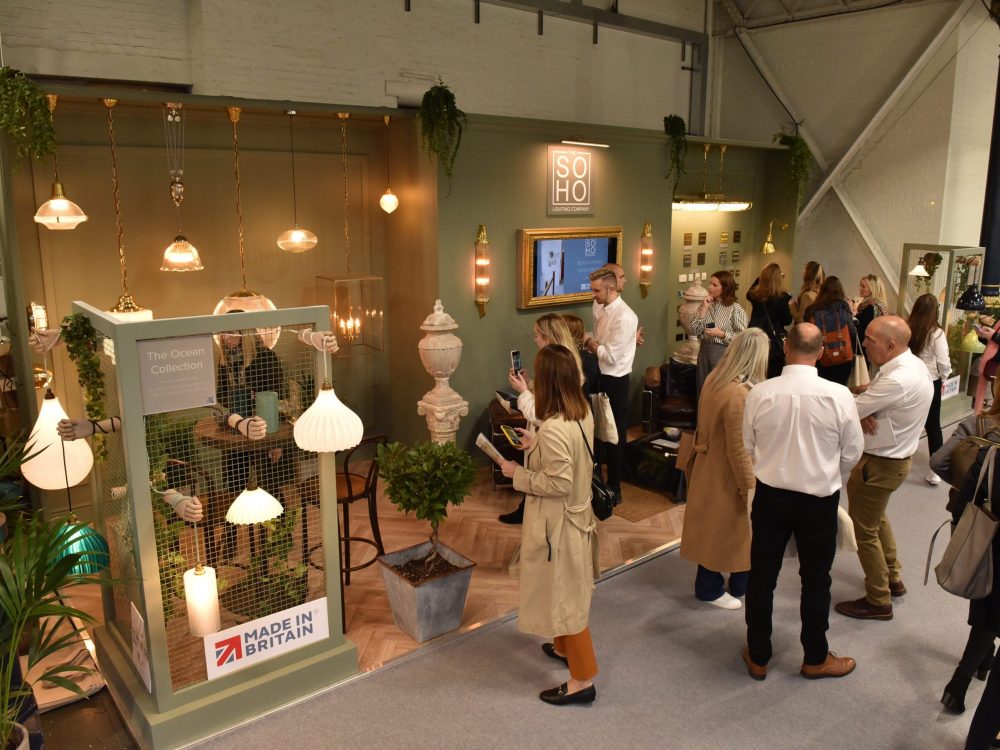 The Soho Lighting Company Exhibition Stand