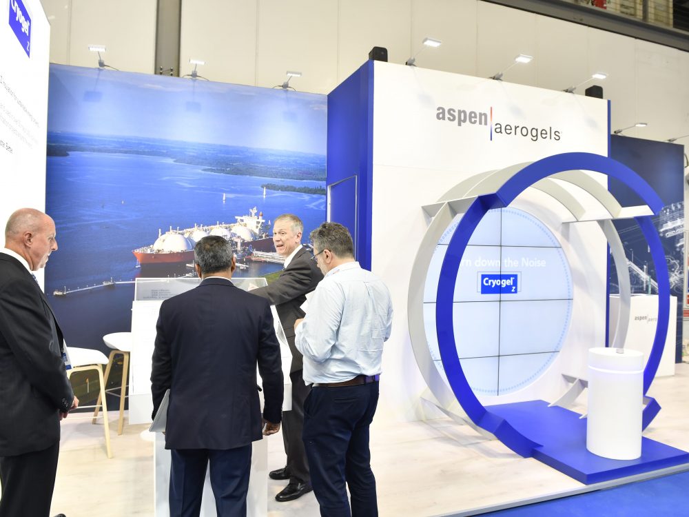 Apsen Aerogels Exhibition Stand